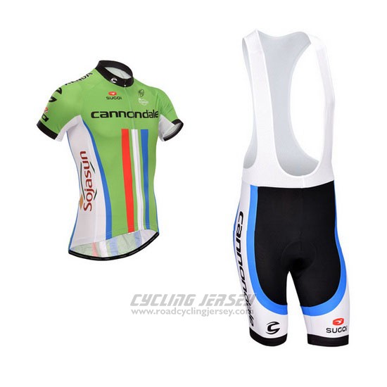 2014 Cycling Jersey Cannondale Champion New Zealand Short Sleeve and Bib Short
